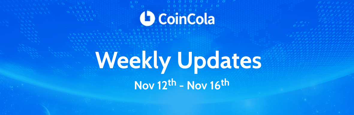 [:en]coincola weekly updates[:]