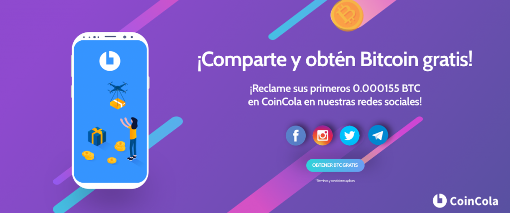 Coincola - Gratis BTC