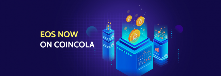 EOS now available on CoinCola