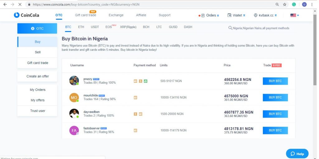 How To Buy Bitcoin With Debit Card In Nigeria Coincola Blog