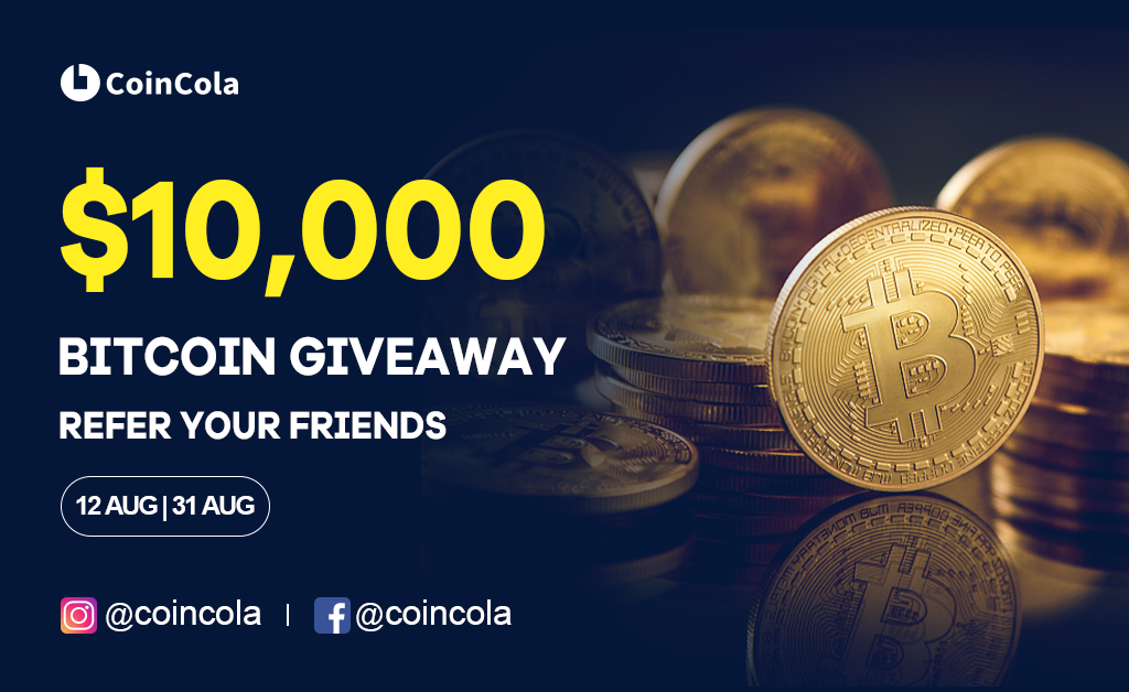 [:en]10000USD Free Bitcoin from CoinCola[:]