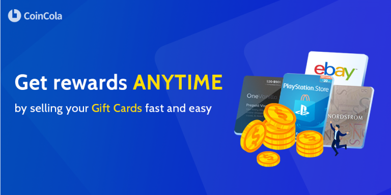 Get rewards anytime by selling specific gift cards